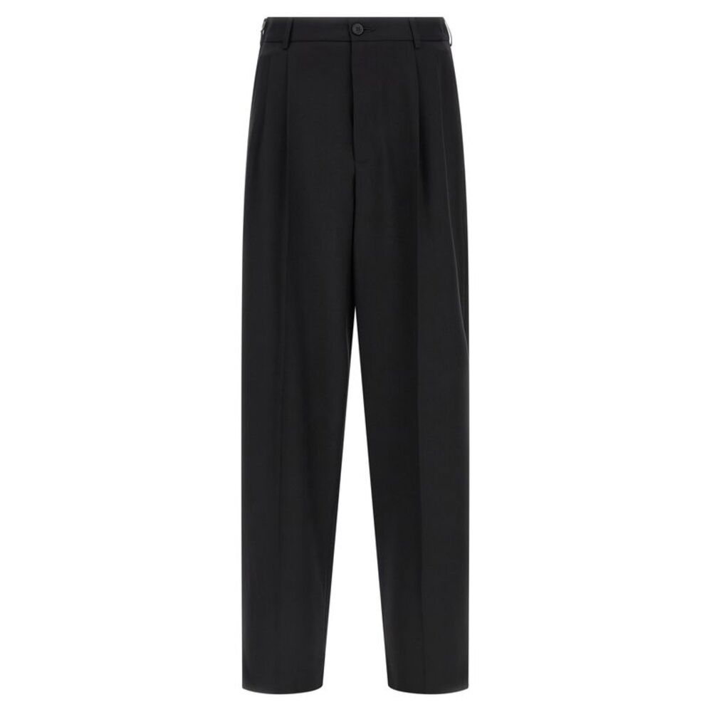 Magliano Black Wool Dress Men's Pants